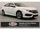 2017 Taffeta White Honda Civic LX Sedan #116757326