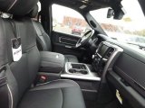 2017 Ram 1500 Limited Crew Cab 4x4 Black Interior