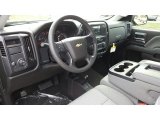 2017 Chevrolet Silverado 1500 Custom Double Cab 4x4 Dark Ash/Jet Black Interior