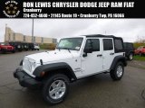 2017 Bright White Jeep Wrangler Unlimited Sport 4x4 #116783512