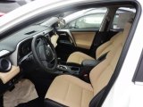 2017 Toyota RAV4 XLE AWD Hybrid Nutmeg Interior