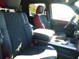 2017 Ram 1500 Rebel Crew Cab 4x4 Rebel Theme Red/Black Interior