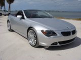 2006 Titanium Silver Metallic BMW 6 Series 650i Convertible #116846806