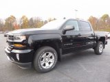 Black Chevrolet Silverado 1500 in 2017