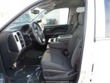 2017 GMC Sierra 1500 SLE Double Cab 4WD Jet Black Interior