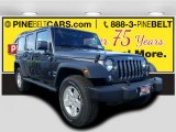 2017 Granite Crystal Metallic Jeep Wrangler Unlimited Sport 4x4 #116870990