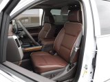 2017 Chevrolet Silverado 1500 High Country Crew Cab 4x4 High Country Saddle Interior