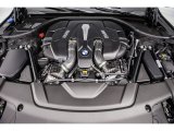 2017 BMW 7 Series 750i Sedan 4.4 Liter DI TwinPower Turbocharged DOHC 32-Valve VVT V8 Engine