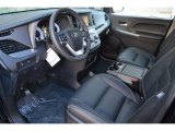 2017 Toyota Sienna SE Black Interior
