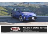 2017 Blue Crush Metalic Toyota Corolla SE #116898699