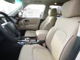 2017 Nissan Armada Platinum 4x4 Almond Interior