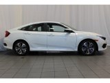 White Orchid Pearl Honda Civic in 2017