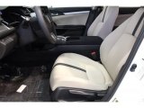 2017 Honda Civic EX-T Sedan Ivory Interior