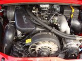 1990 Porsche 911 Carrera 2 Cabriolet 3.6 Liter OHC 12-Valve Flat 6 Cylinder Engine