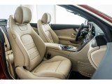 2017 Mercedes-Benz C 300 Cabriolet Silk Beige/Black Interior