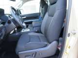 2017 Toyota Tundra SR5 TSS Off-Road CrewMax Black Interior