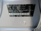 2017 RAV4 Color Code for Silver Sky Metallic - Color Code: 1D6