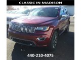 2017 Velvet Red Pearl Jeep Grand Cherokee Overland 4x4 #116919860