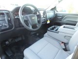 2017 Chevrolet Silverado 1500 WT Double Cab 4x4 Dark Ash/Jet Black Interior
