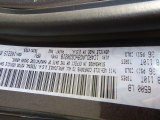 2017 Durango Color Code for Granite Metallic - Color Code: PAU