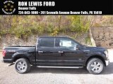 2017 Shadow Black Ford F150 XLT SuperCrew 4x4 #116944445
