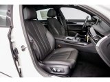 2017 BMW 7 Series 740i Sedan Black Interior