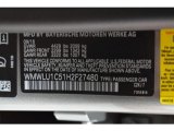 2017 Clubman Color Code for Melting Silver Metallic - Color Code: C2K