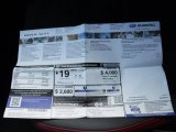 2016 Subaru WRX STI Window Sticker