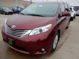 2017 Salsa Red Pearl Toyota Sienna XLE #116944670