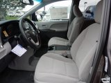 2017 Toyota Sienna LE AWD Front Seat