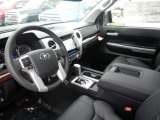2017 Toyota Tundra Limited CrewMax 4x4 Black Interior