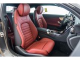2017 Mercedes-Benz C 43 AMG 4Matic Coupe Cranberry Red/Black Interior