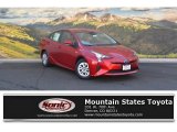 2017 Toyota Prius Hypersonic Red