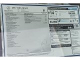 2017 Mercedes-Benz GLS 63 AMG 4Matic Window Sticker