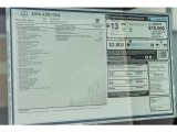 2016 Mercedes-Benz G 63 AMG Window Sticker