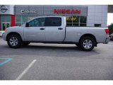 2009 Radiant Silver Nissan Titan XE Crew Cab #11668822