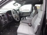 2017 Chevrolet Silverado 1500 Custom Double Cab 4x4 Dark Ash/Jet Black Interior