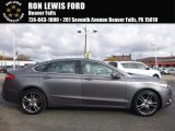 2013 Sterling Gray Metallic Ford Fusion Titanium #116944452