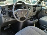 2017 GMC Savana Van 3500 Cargo Medium Pewter Interior