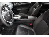 2017 Honda Civic EX-L Sedan Black Interior