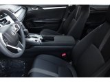 2017 Honda Civic EX Sedan Black Interior