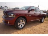 2017 Delmonico Red Pearl Ram 1500 Sport Quad Cab #116993058