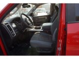 2017 Ram 1500 Big Horn Crew Cab Black/Diesel Gray Interior