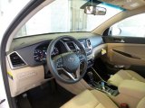 2017 Hyundai Tucson Sport AWD Beige Interior