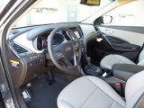 2017 Hyundai Santa Fe Sport 2.0T AWD Beige Interior