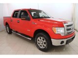 2013 Race Red Ford F150 XLT SuperCrew 4x4 #116993212