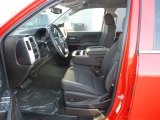 2017 GMC Sierra 1500 SLE Double Cab 4WD Jet Black Interior