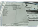 2017 Mercedes-Benz SLC 43 AMG Roadster Window Sticker