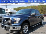 2016 Blue Jeans Ford F150 XLT SuperCrew 4x4 #117016260