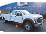 2017 Oxford White Ford F450 Super Duty XL Crew Cab Chassis #117016504
